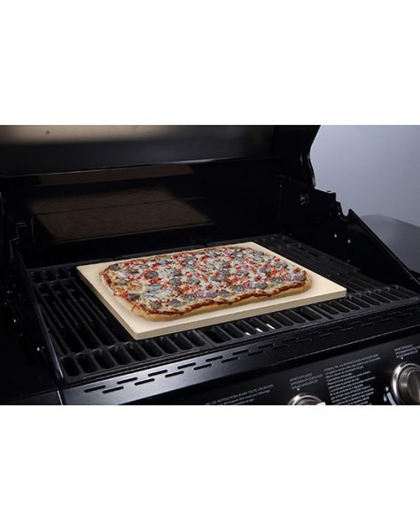 15x12 Inch Ceramic Pizza Stone for Grill, Baking Stone, Pizza Pan